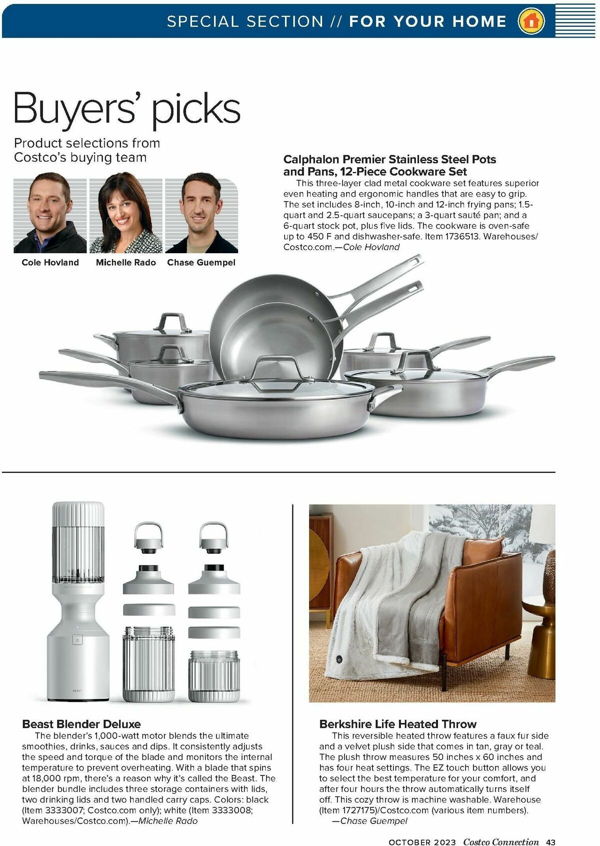 Costco Connection October Weekly Ad from October 1