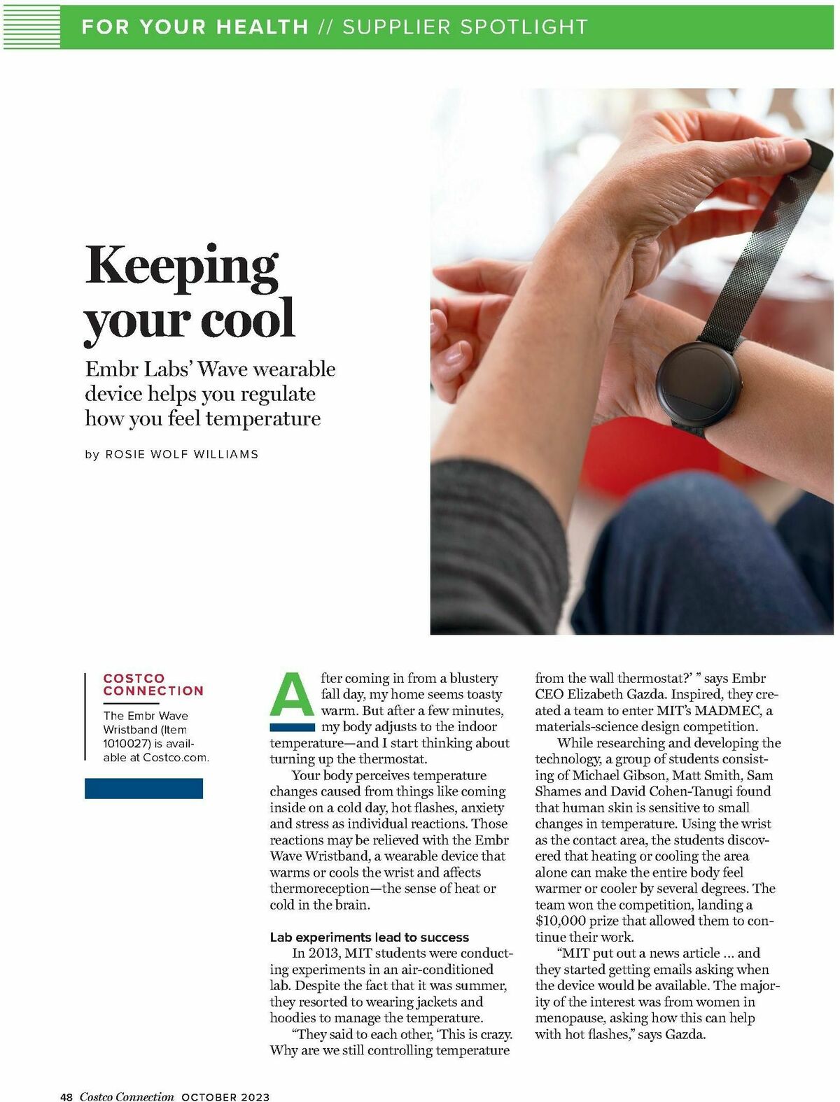 Costco Connection October Weekly Ad from October 1