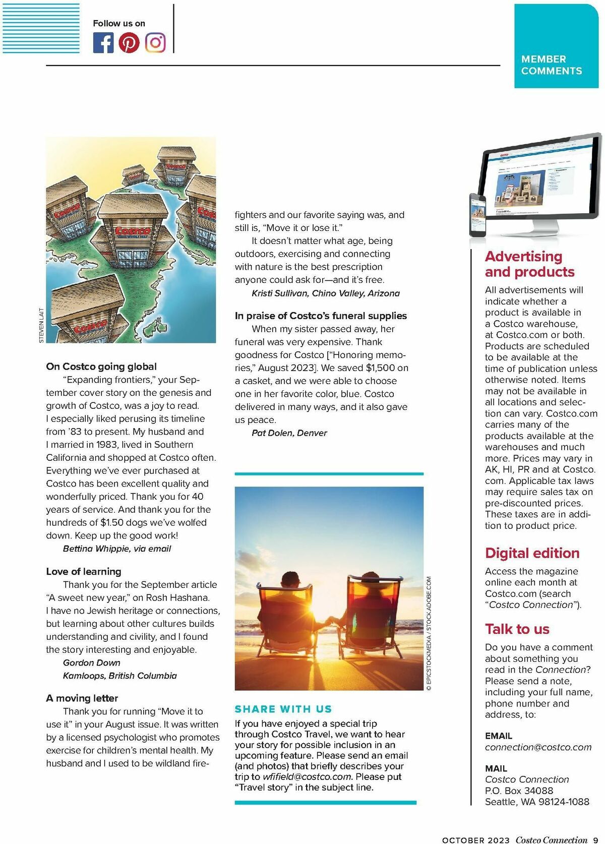 Costco Connection October Weekly Ad from October 1