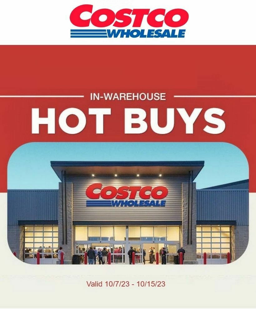 Costco Hot Buys Weekly Ad from October 7