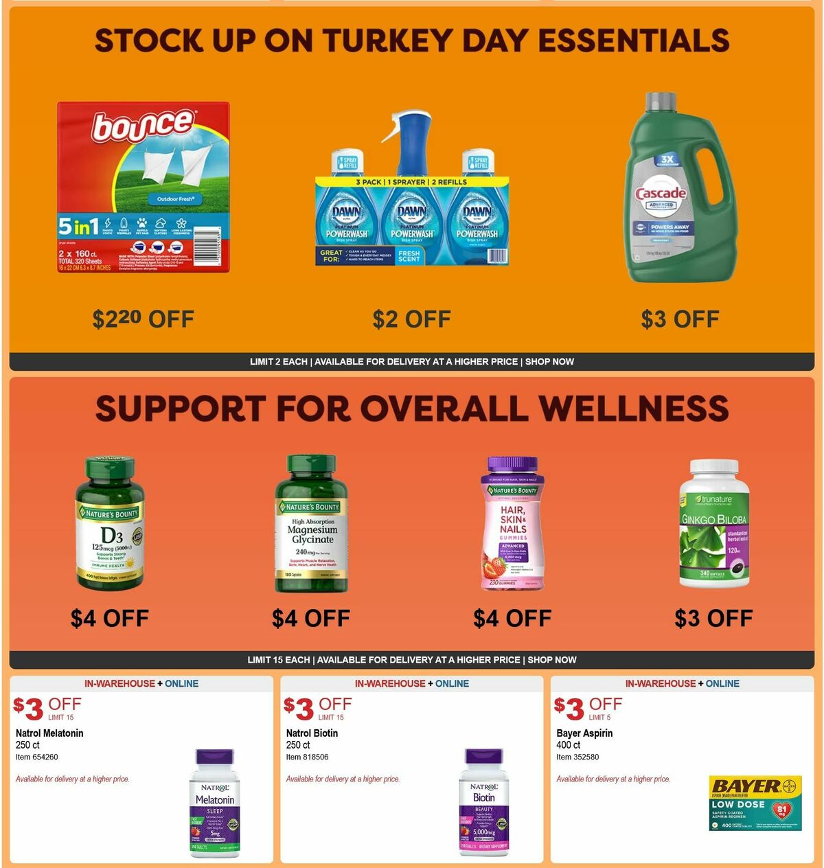 Costco Weekly Ad from October 25