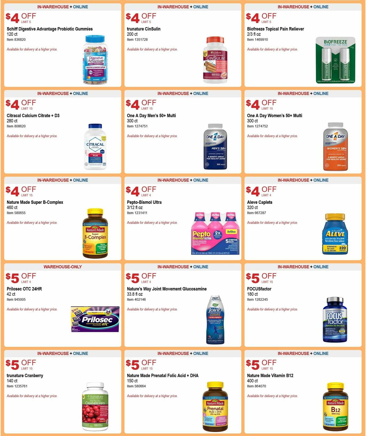 Costco Weekly Ad from October 25