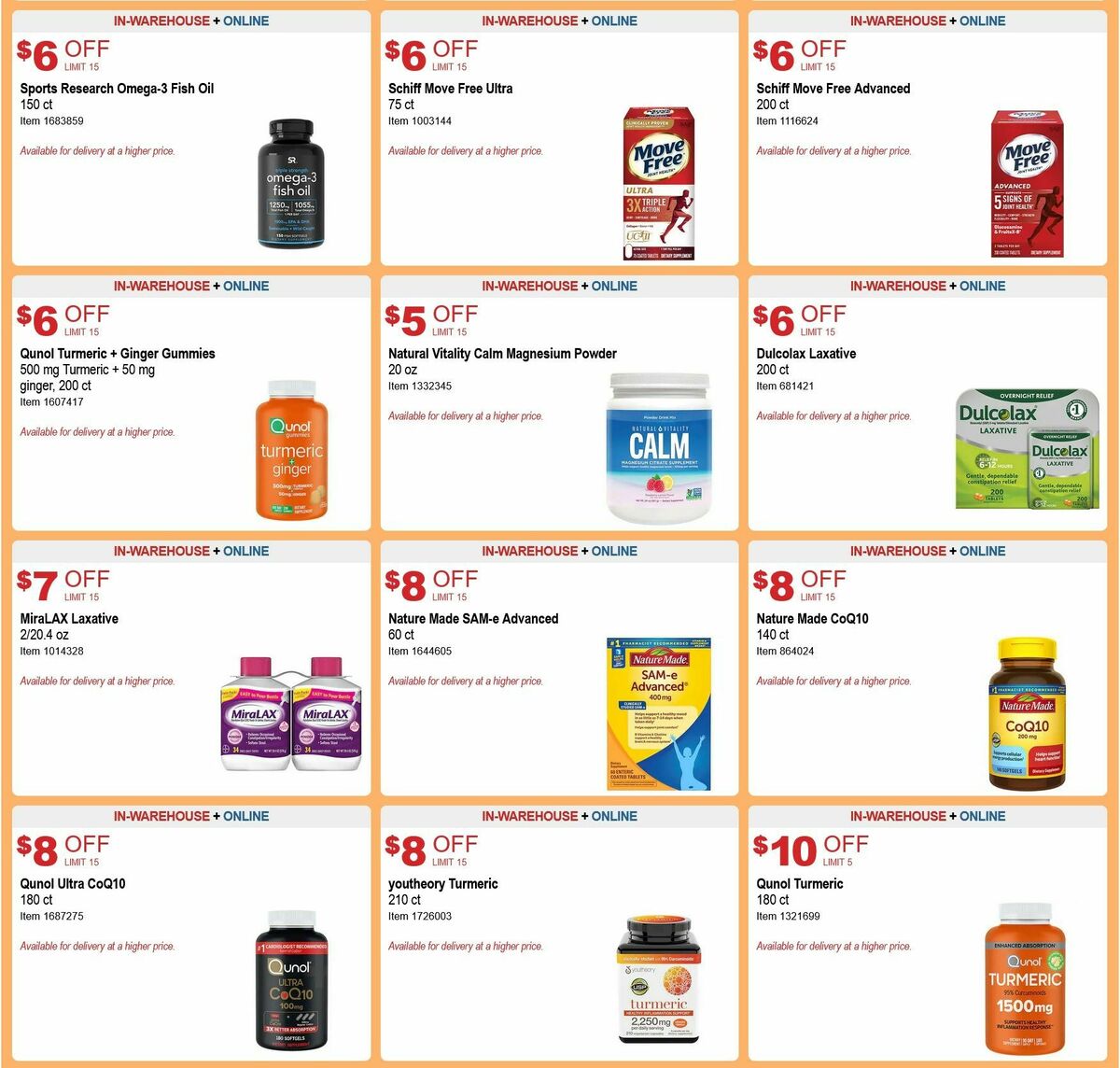 Costco Weekly Ad from October 25