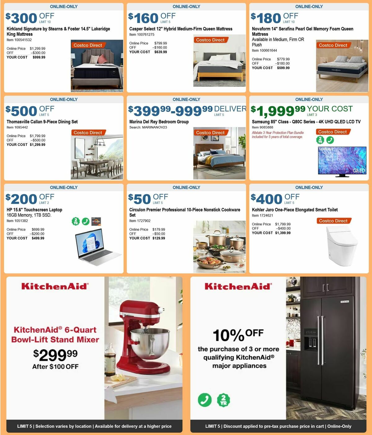 Costco Weekly Ad from October 25