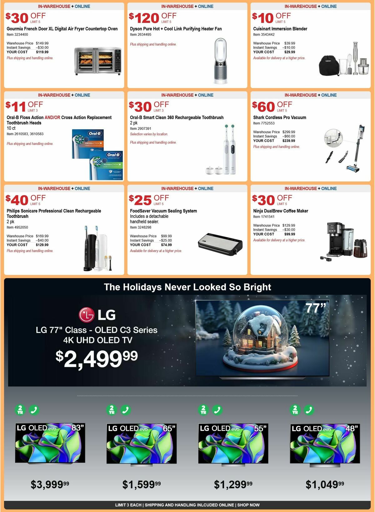 Costco Weekly Ad from October 25