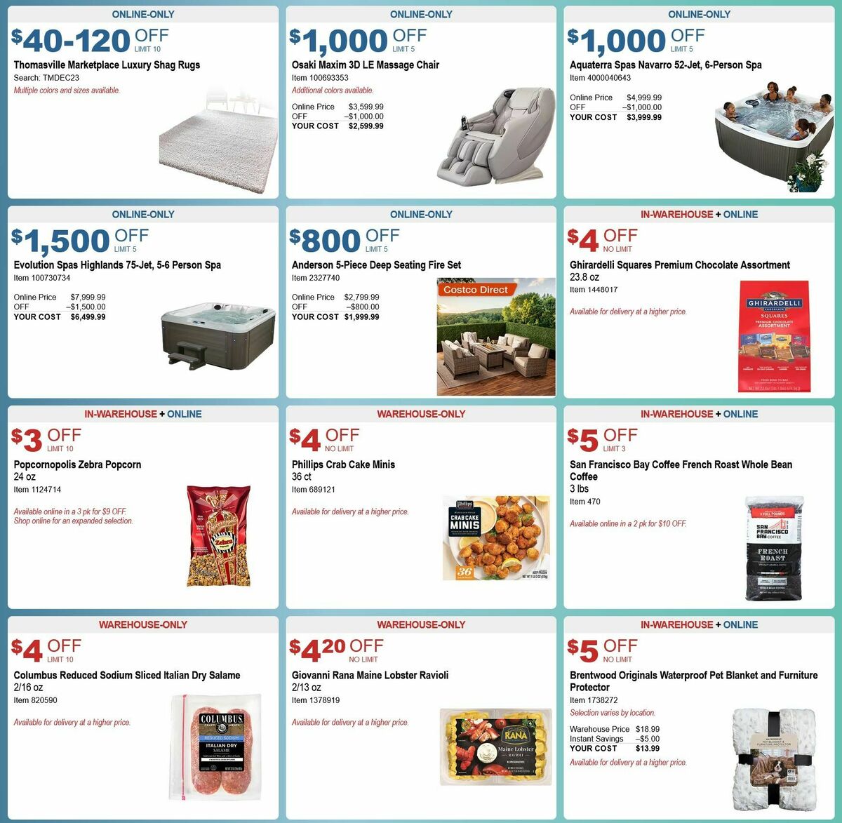 Costco Weekly Ad from November 20