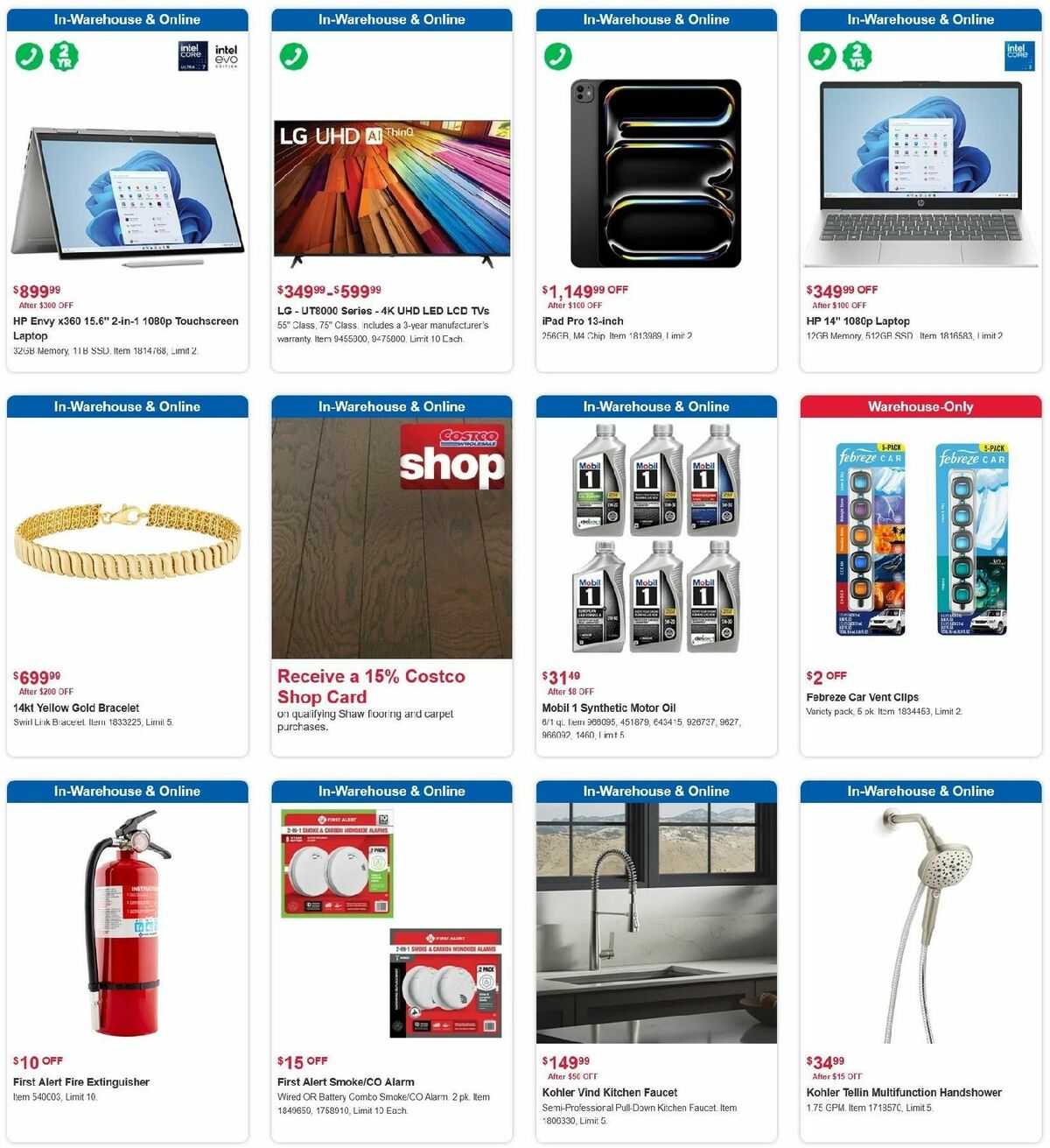 Costco Weekly Ad from December 26