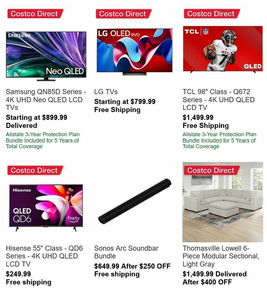 Costco Big Game Weekly Ad from January 19