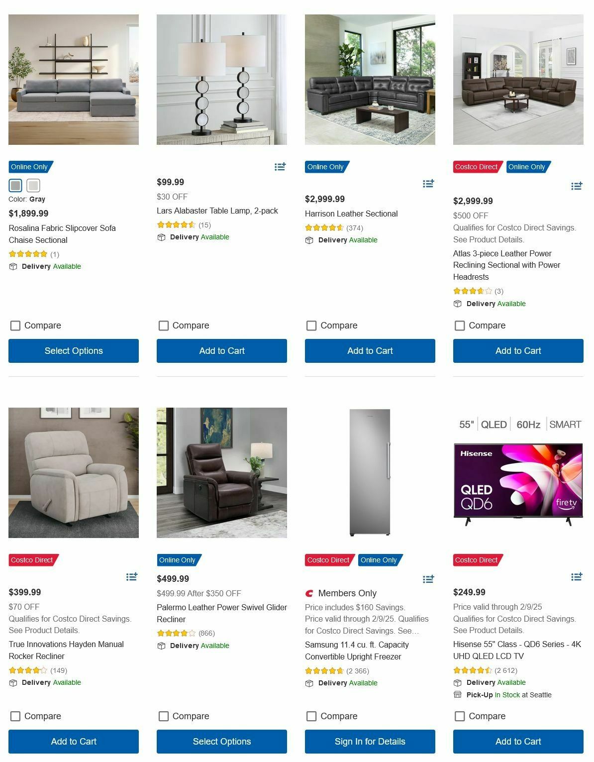 Costco Big Game Weekly Ad from January 19