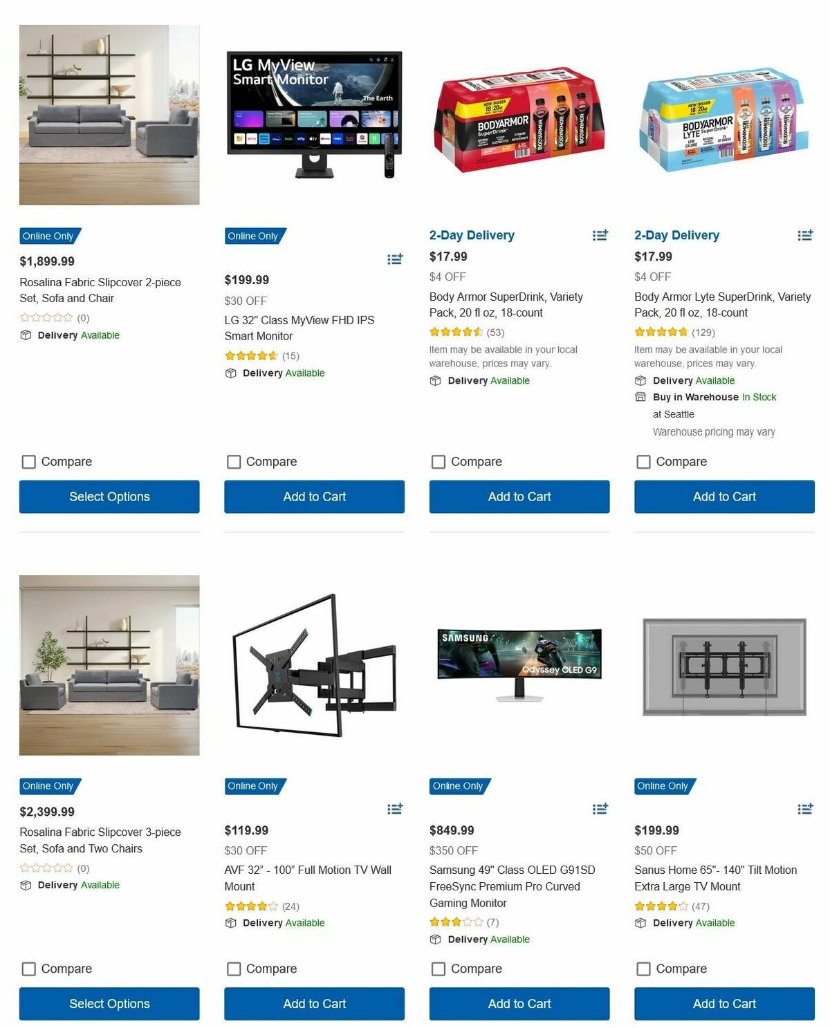 Costco Big Game Weekly Ad from January 19