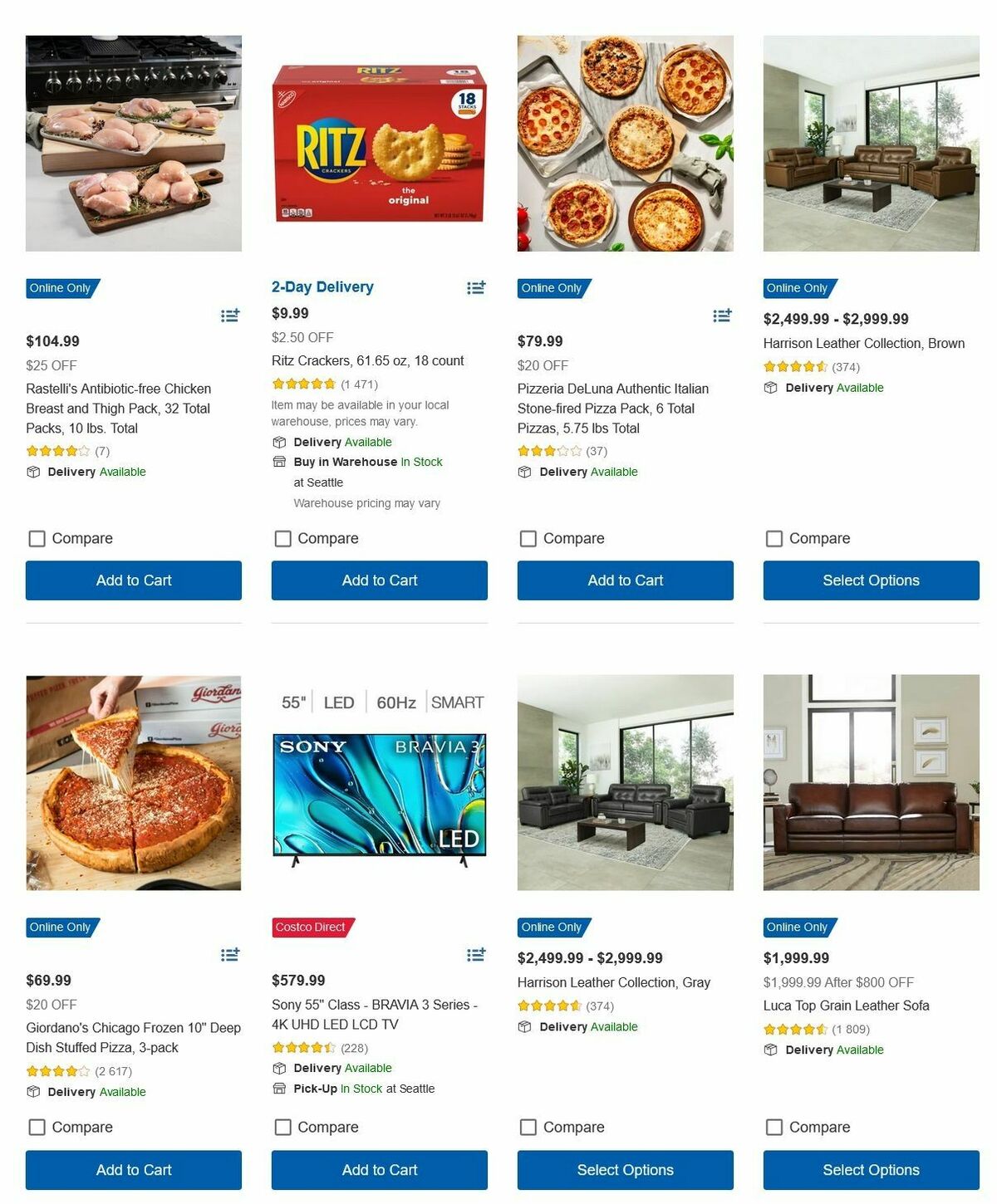 Costco Big Game Weekly Ad from January 19