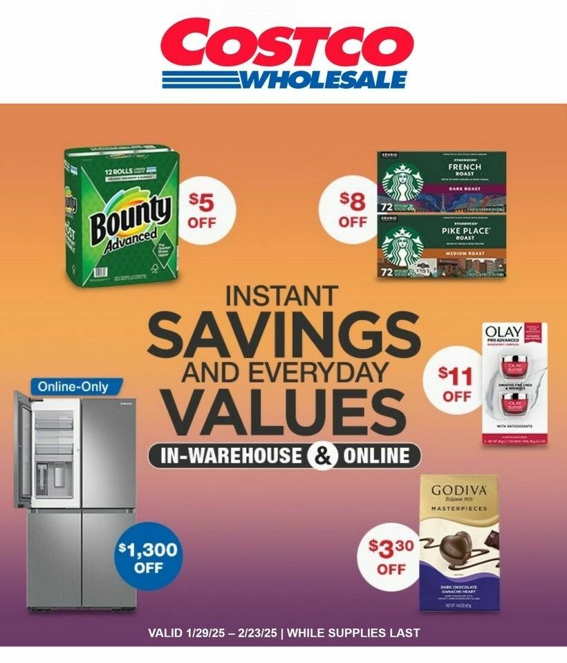 Costco Weekly Ad from January 29