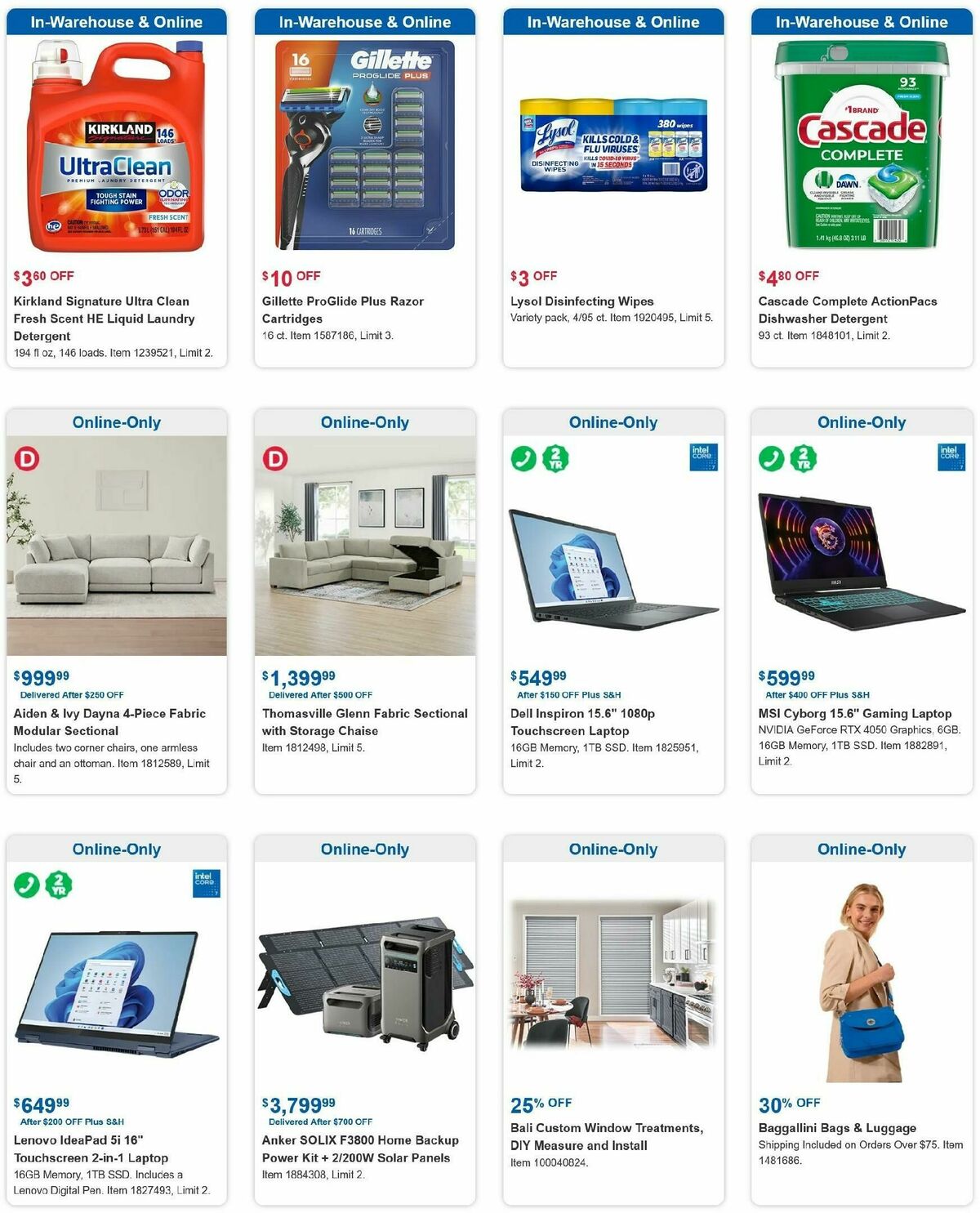 Costco Weekly Ad from January 29