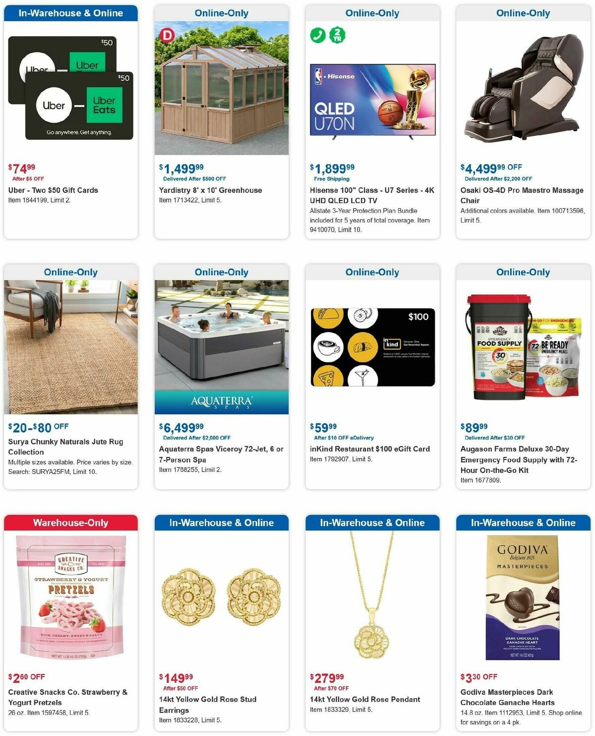 Costco Weekly Ad from January 29