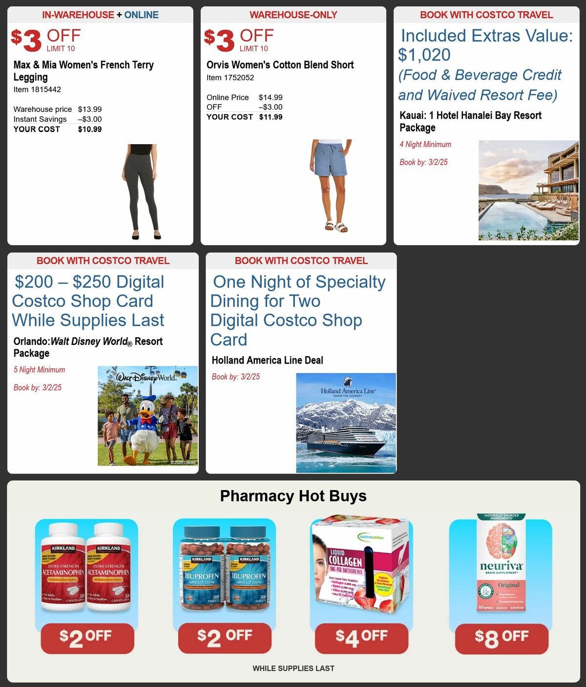 Costco Hot Buys Weekly Ad from February 22