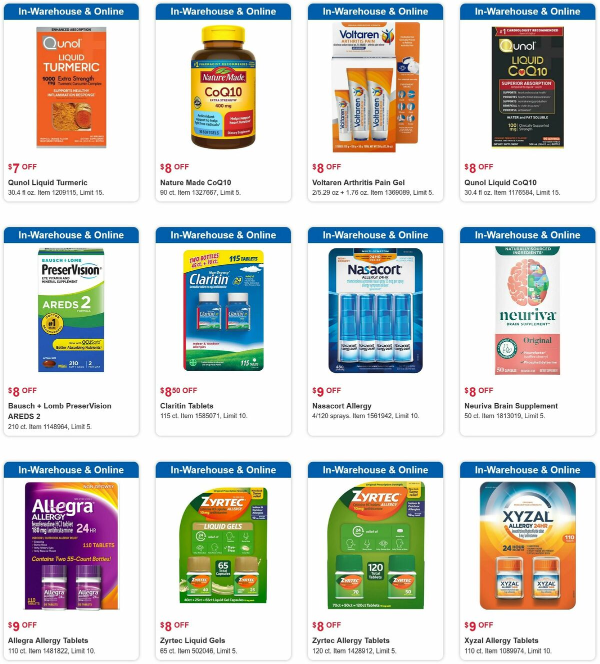 Costco Weekly Ad from April 9