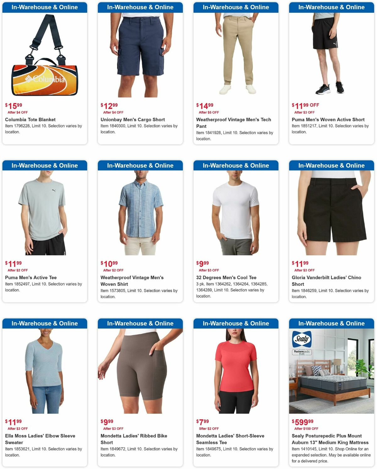 Costco Weekly Ad from April 9