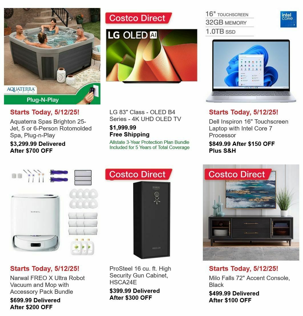Costco Weekly Ad from May 12