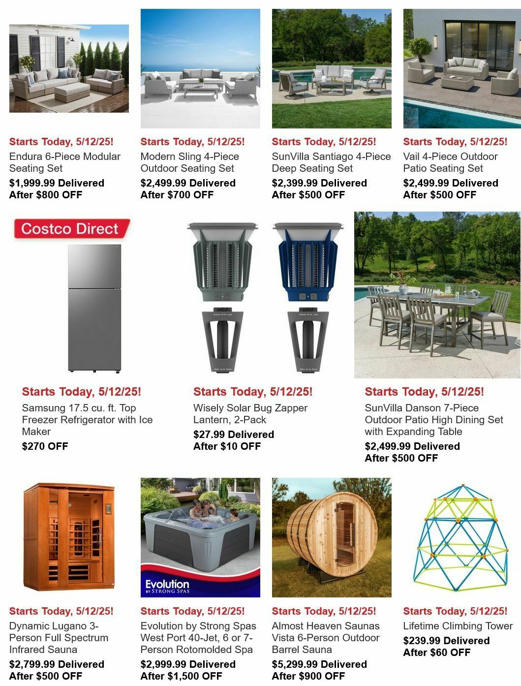 Costco Weekly Ad from May 12