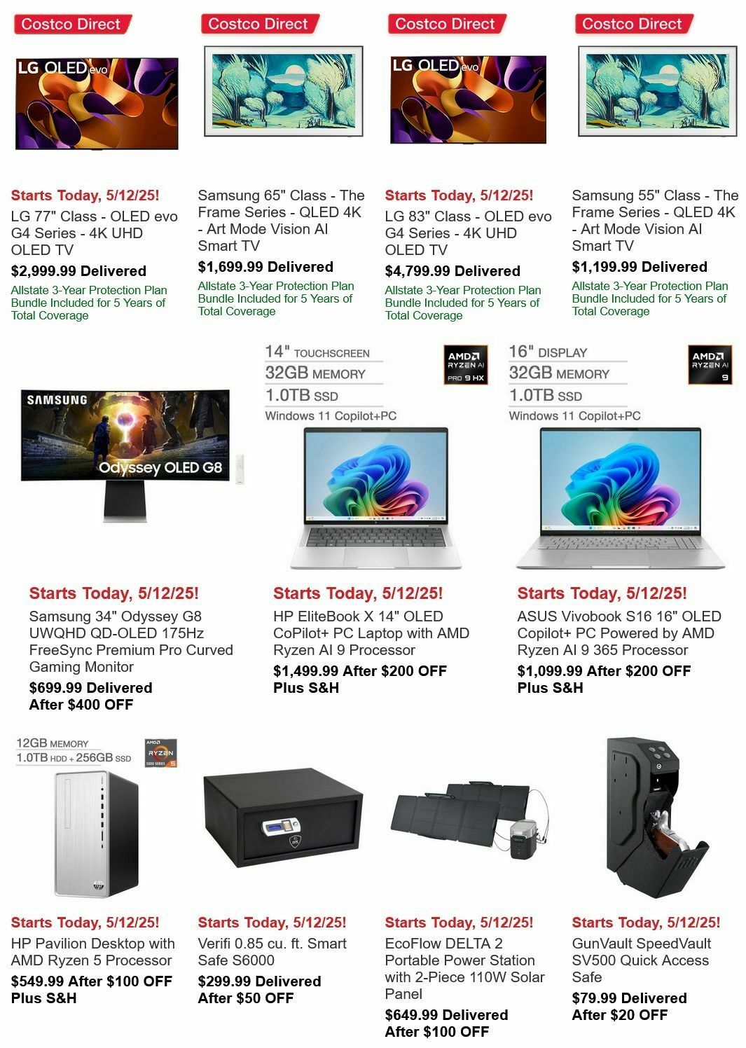 Costco Weekly Ad from May 12