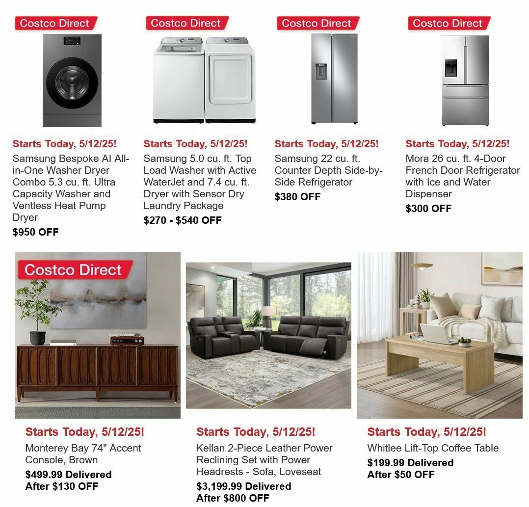 Costco Weekly Ad from May 12