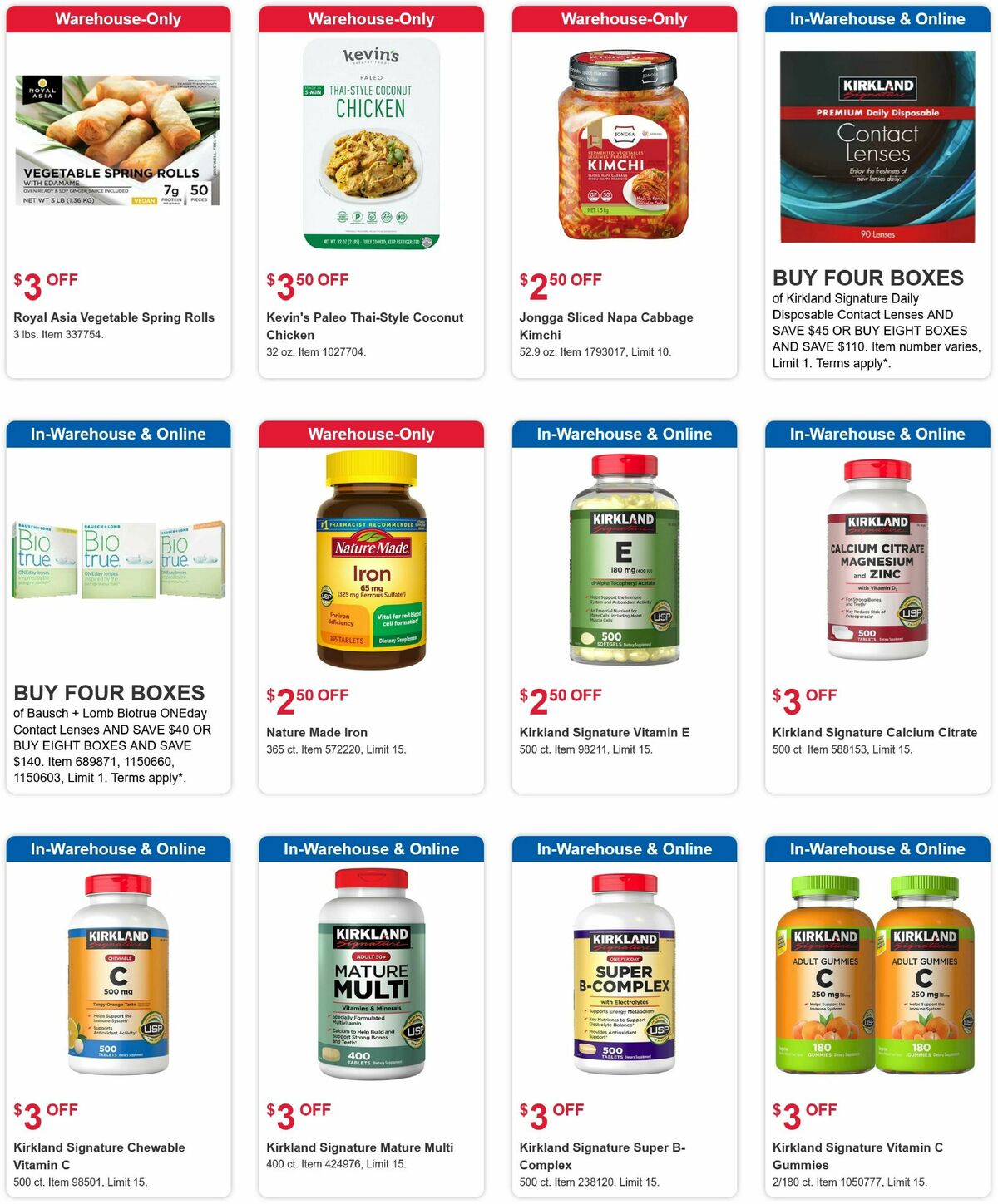 Costco Weekly Ad from July 30