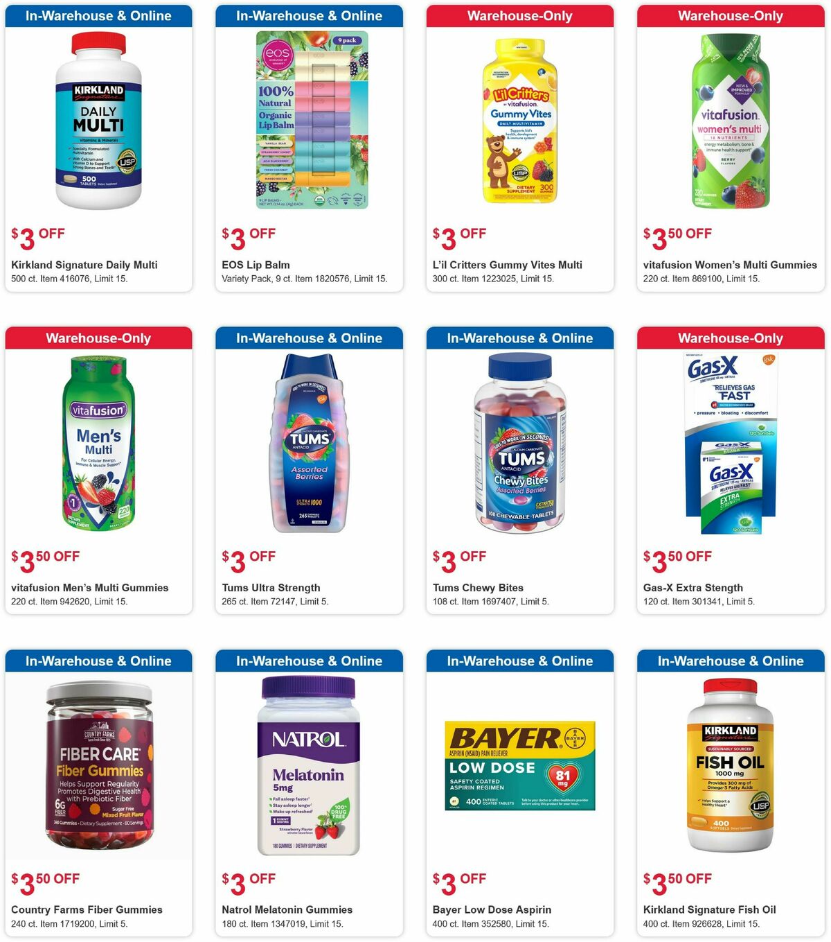 Costco Weekly Ad from July 30