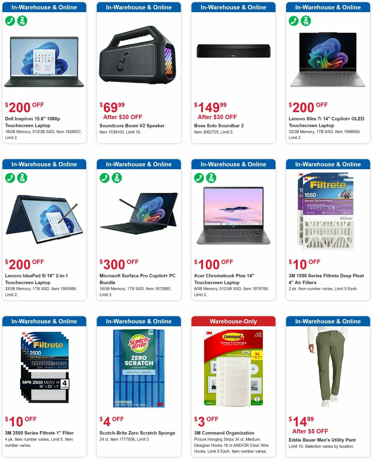 Costco Weekly Ad from July 30