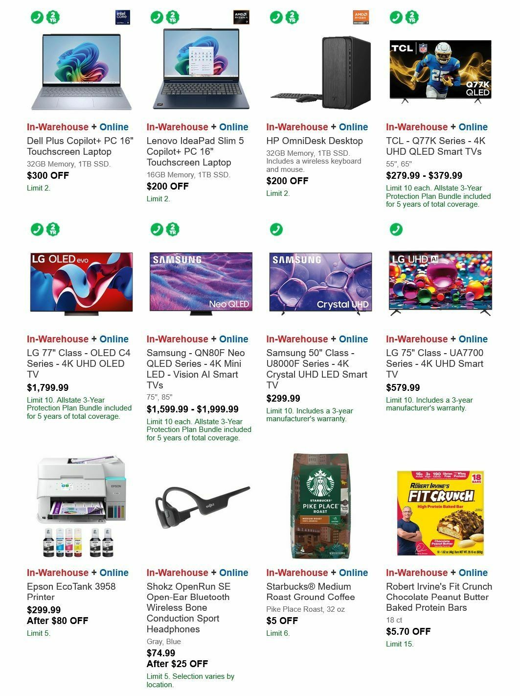 Costco Weekly Ad from August 25