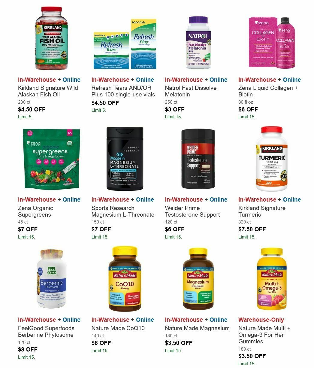 Costco Weekly Ad from August 25