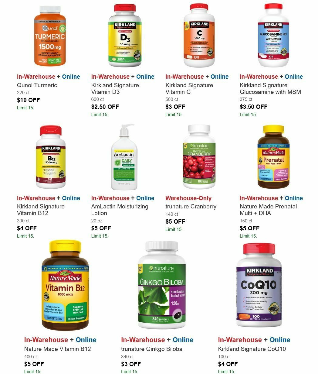 Costco Weekly Ad from August 25