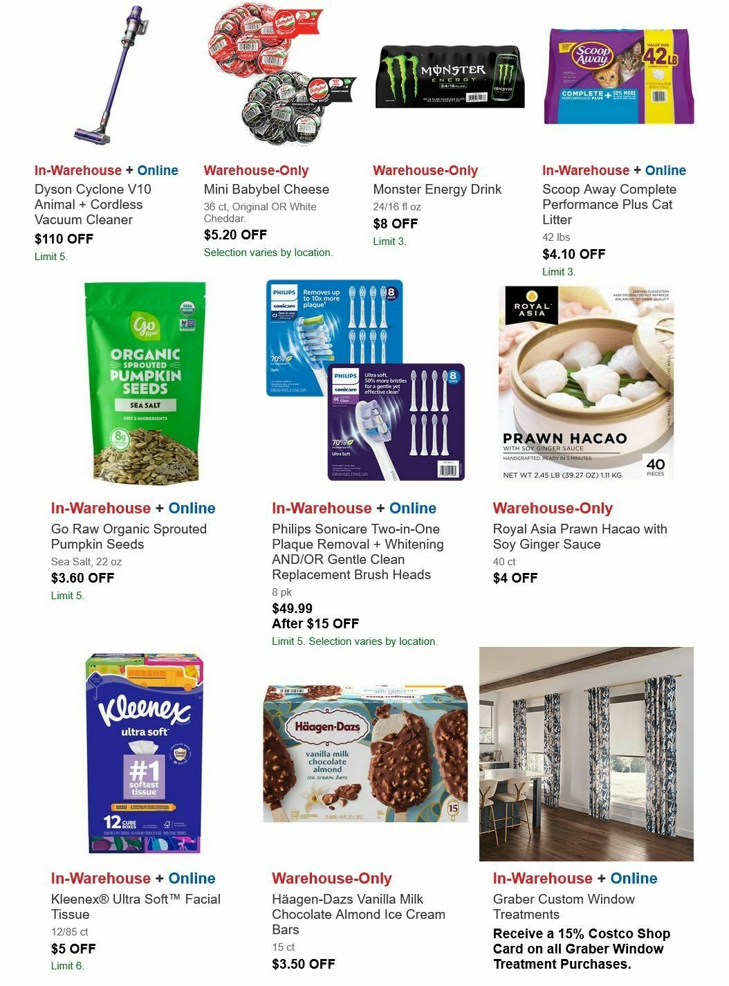 Costco Weekly Ad from August 25