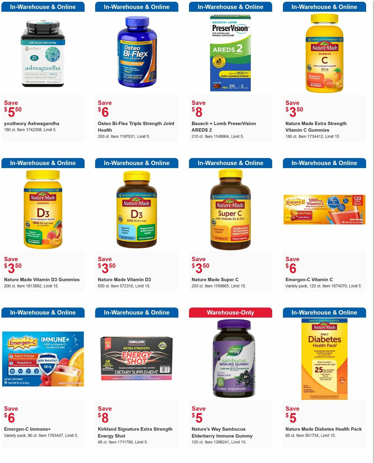 Costco Weekly Ad from September 22