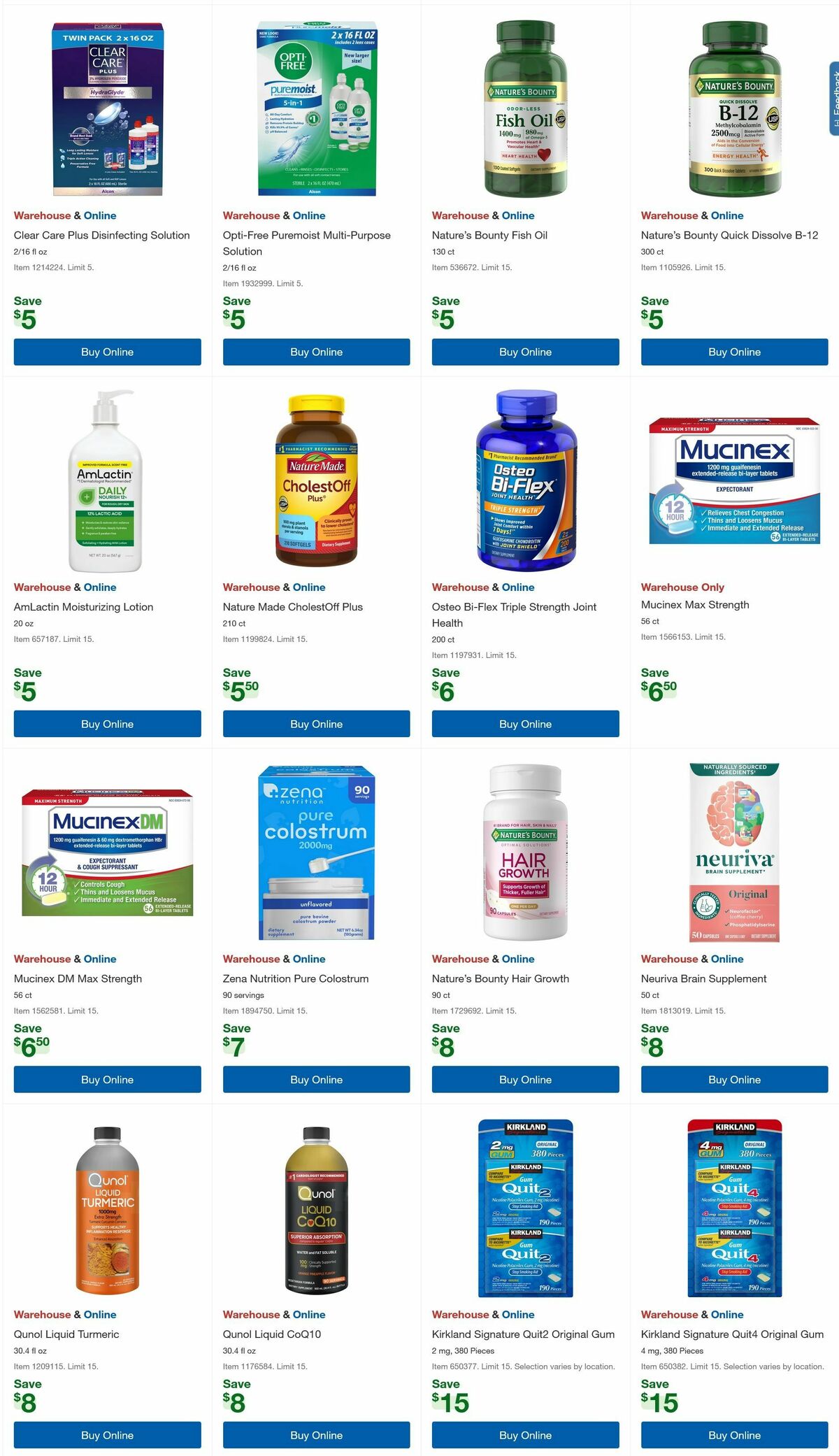 Costco Weekly Ad from November 17