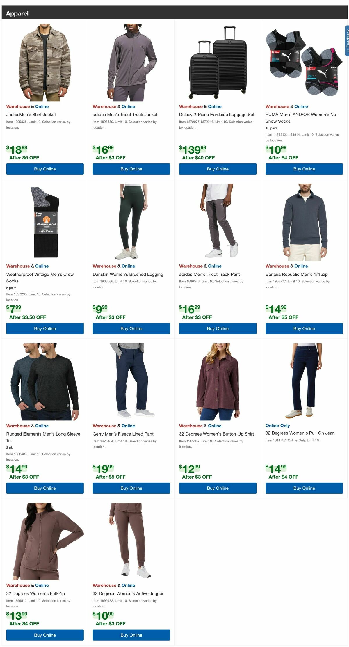 Costco Weekly Ad from November 17