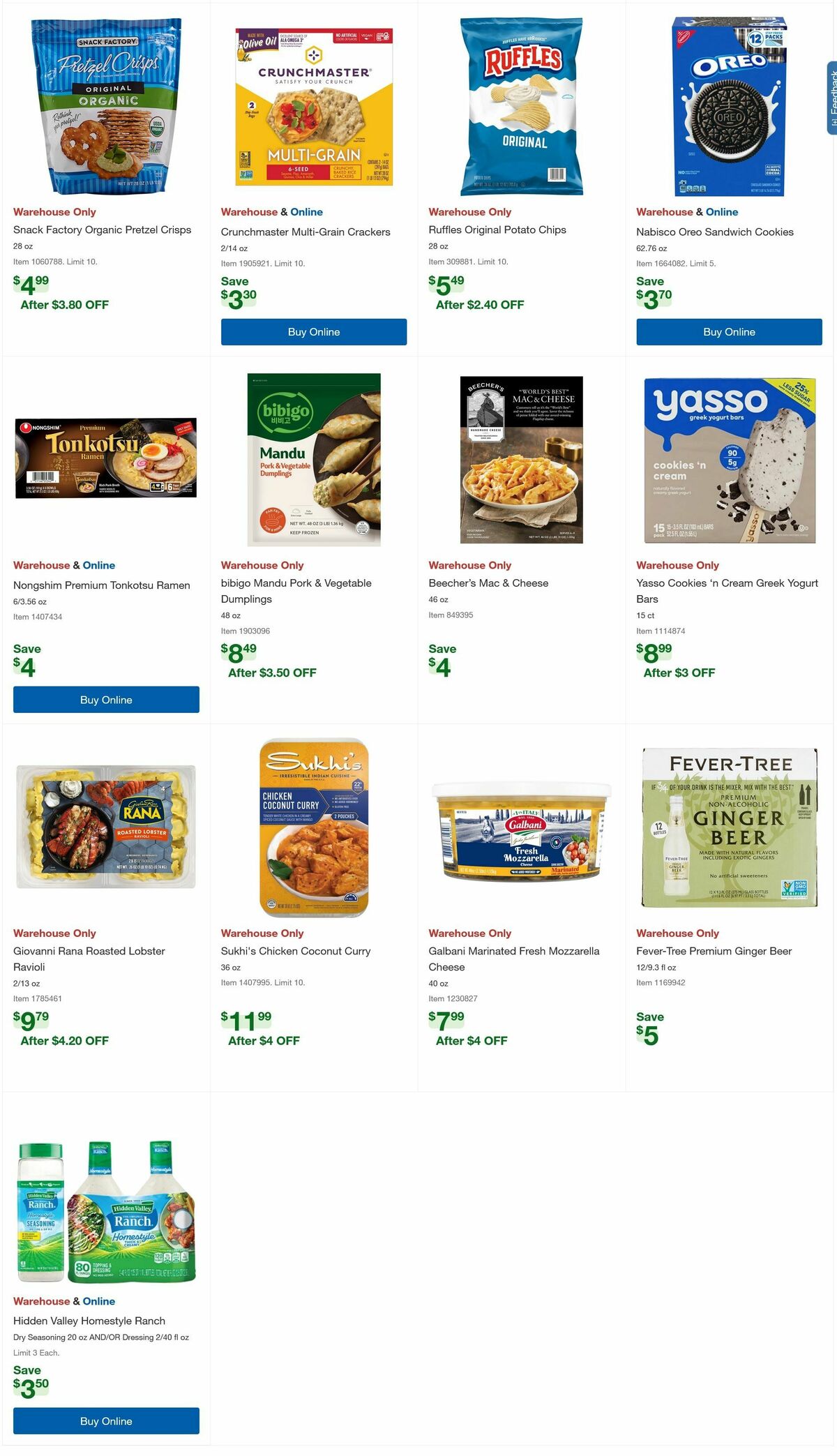 Costco Weekly Ad from November 17