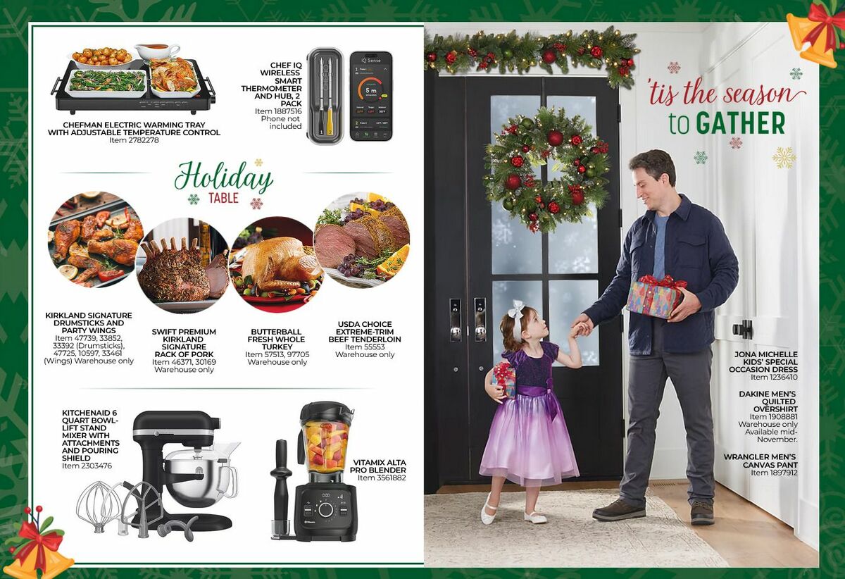 Costco Christmas Gift Guide Weekly Ad from November 24