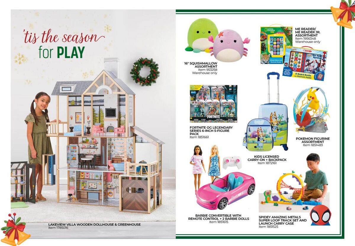 Costco Christmas Gift Guide Weekly Ad from November 24