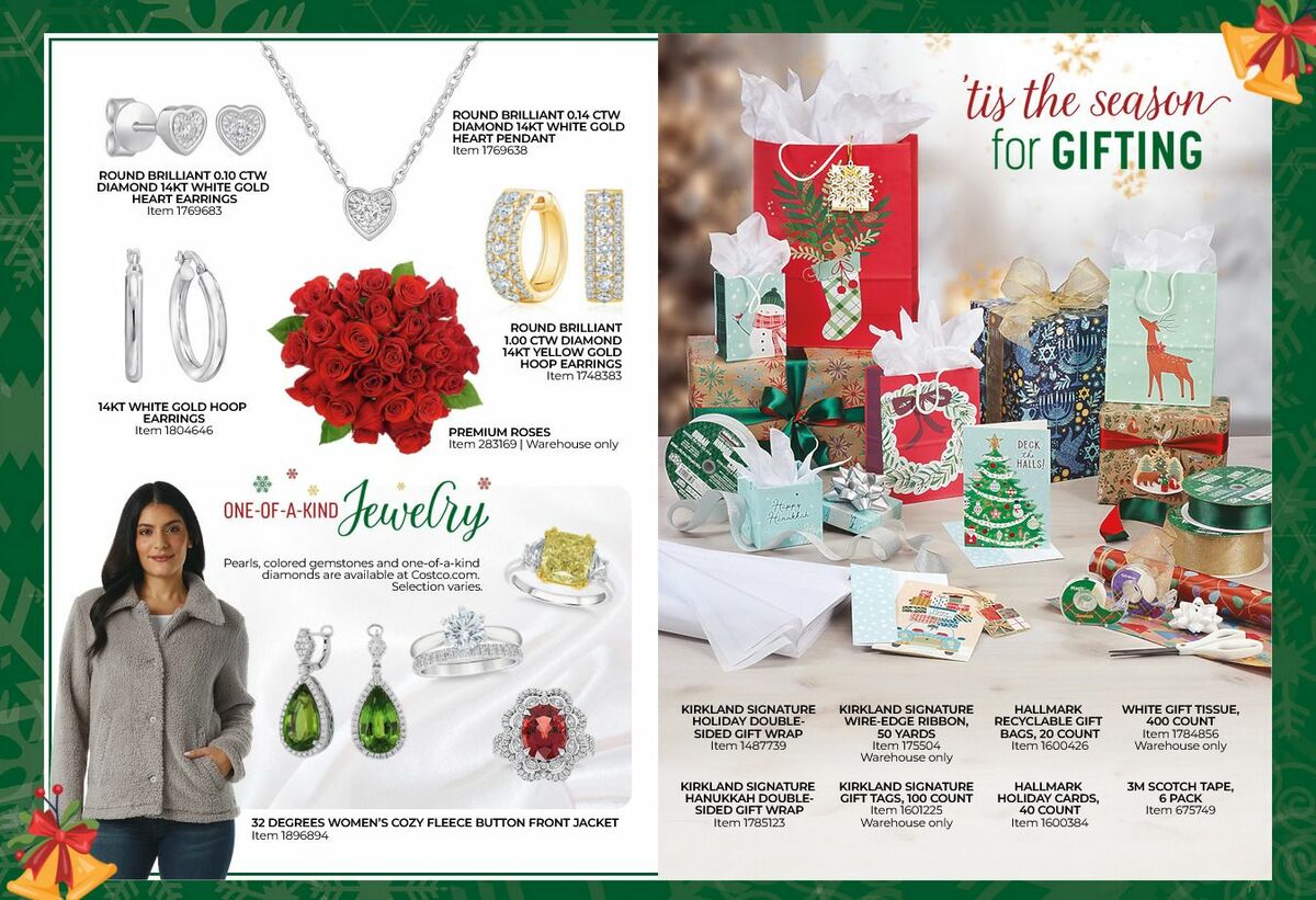 Costco Christmas Gift Guide Weekly Ad from November 24