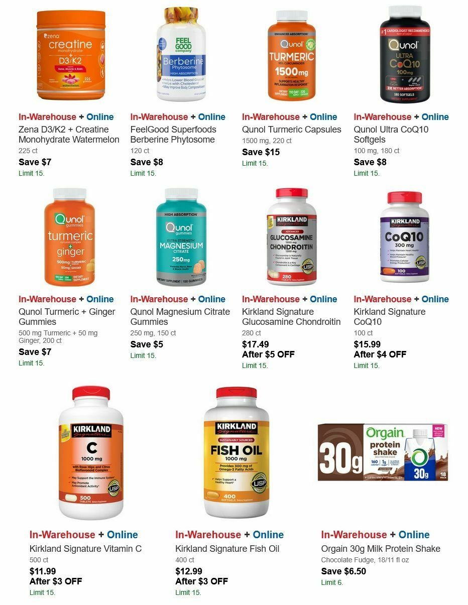 Costco Weekly Ad from December 22