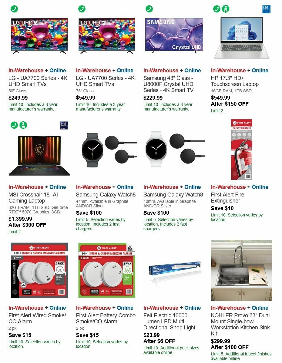 Costco Weekly Ad from December 22