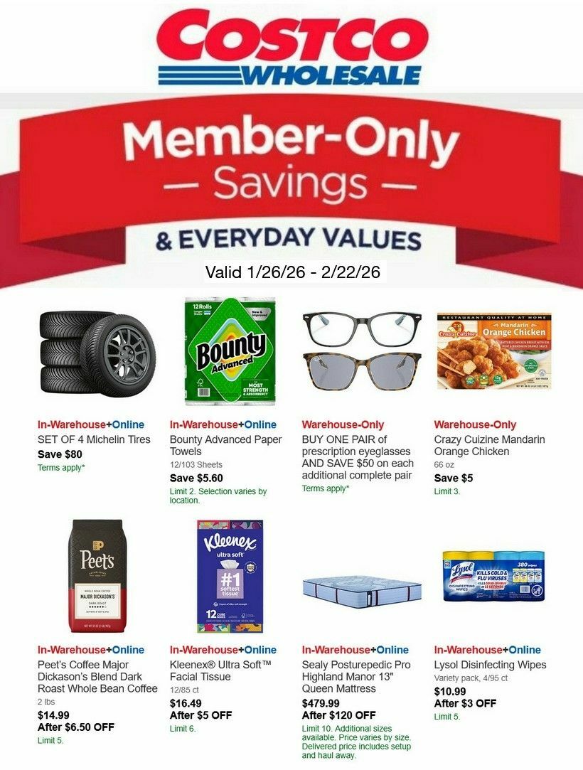 Costco Weekly Ad from January 26