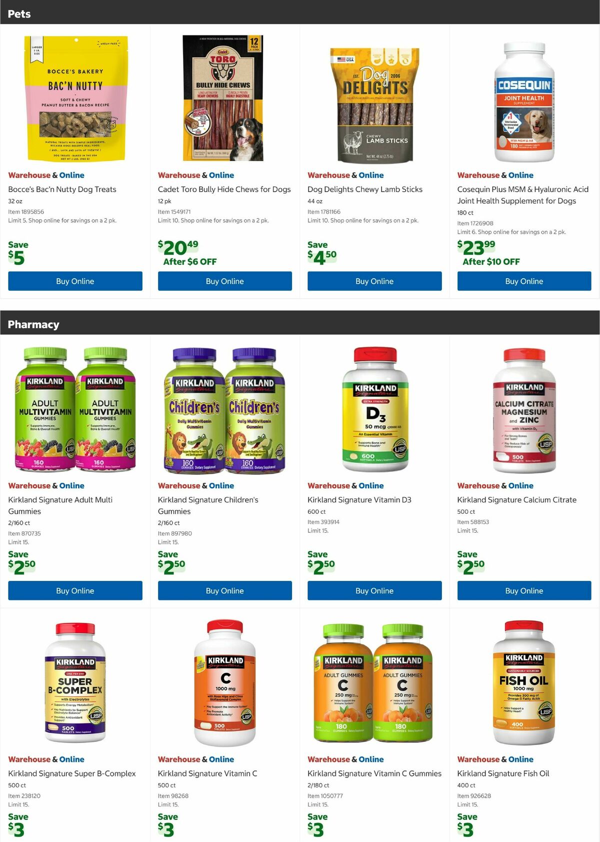 Costco Weekly Ad from March 2