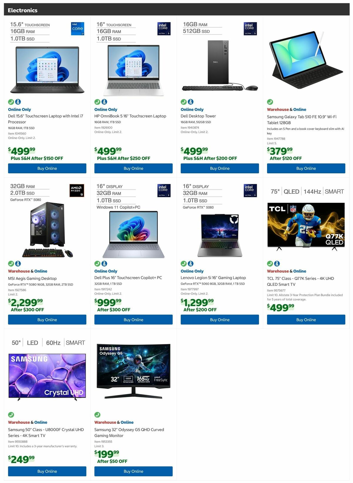 Costco Weekly Ad from March 2