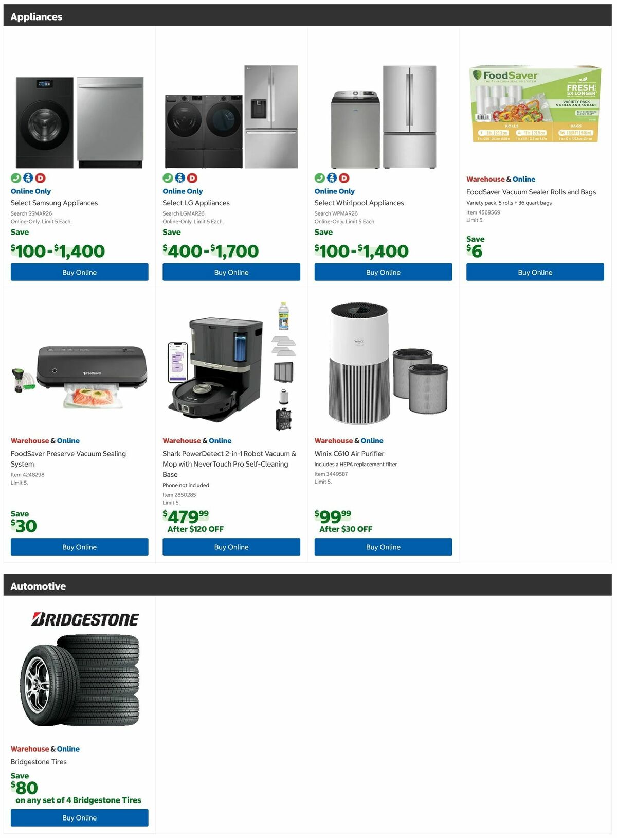 Costco Weekly Ad from March 2