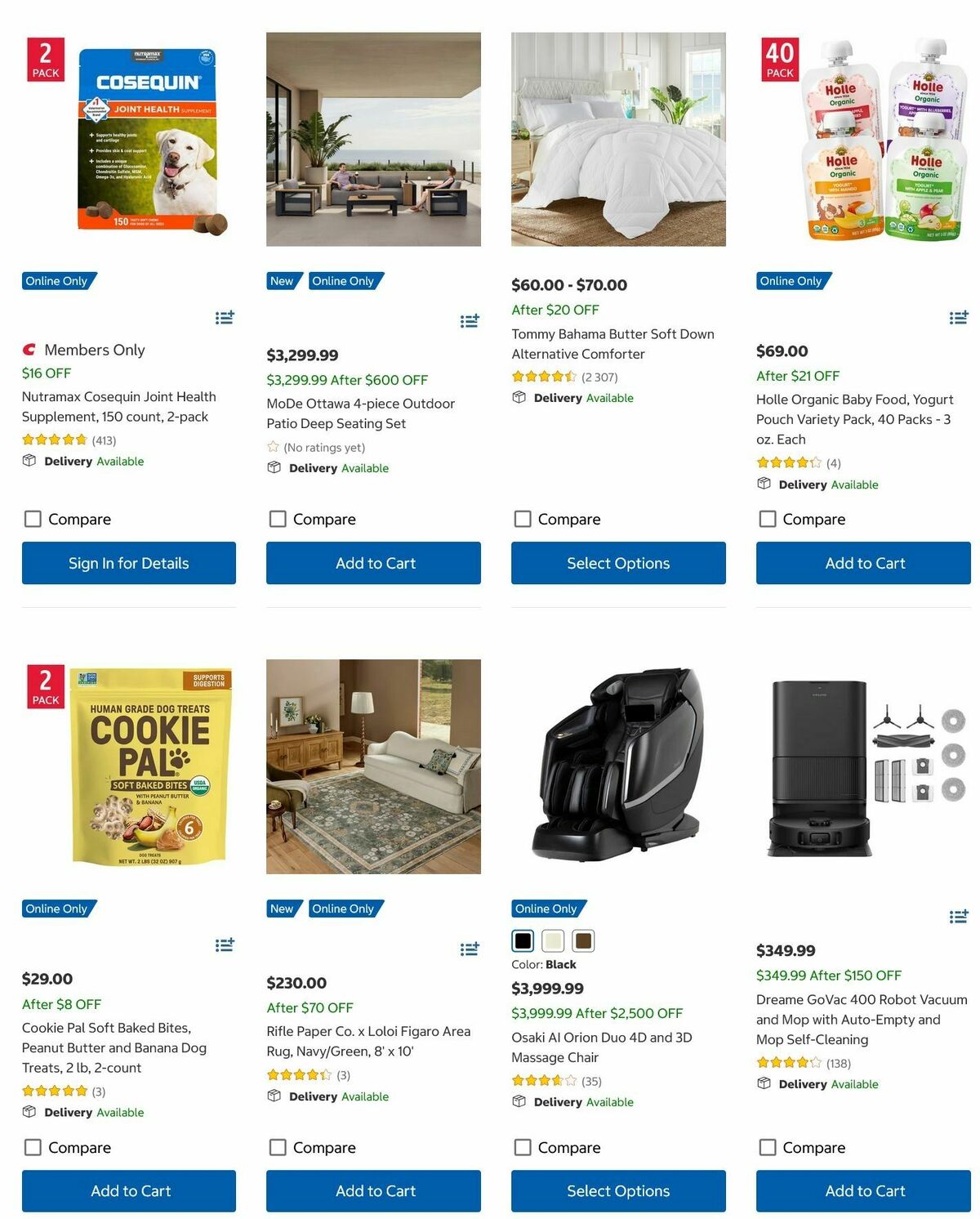 Costco April Online Savings Weekly Ad from April 1