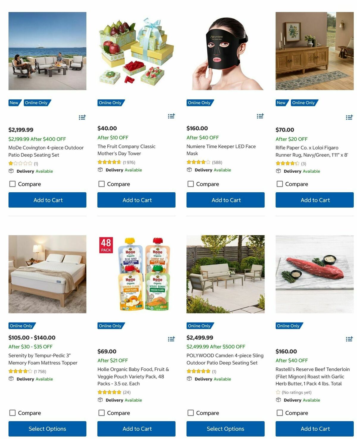 Costco April Online Savings Weekly Ad from April 1