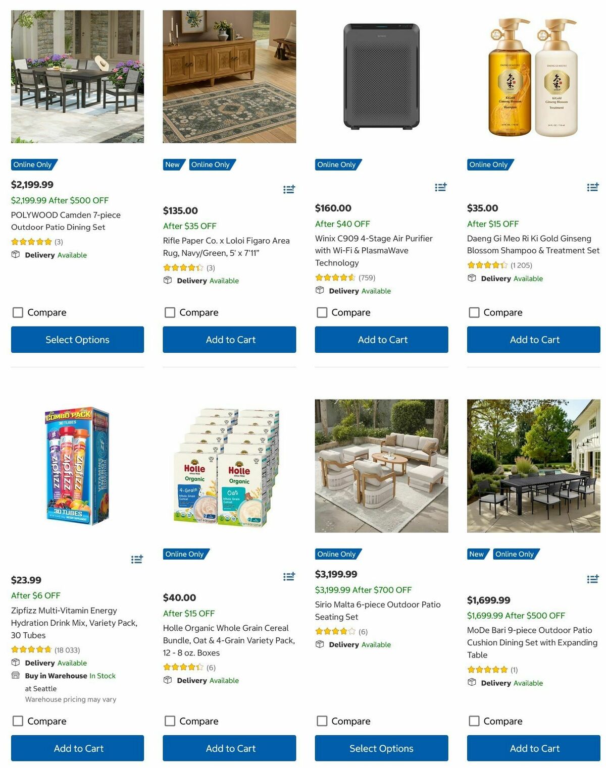 Costco April Online Savings Weekly Ad from April 1