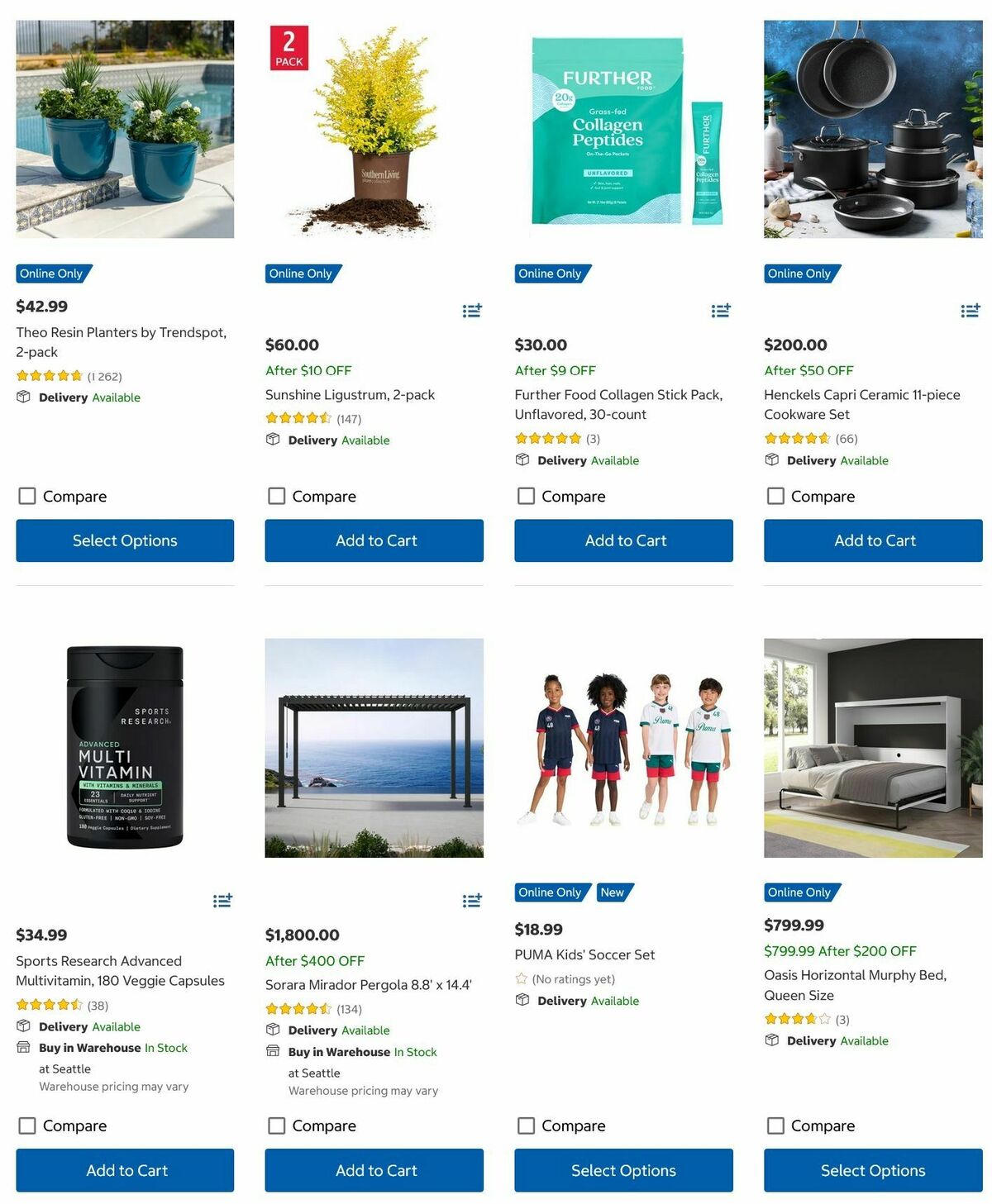 Costco April Online Savings Weekly Ad from April 1