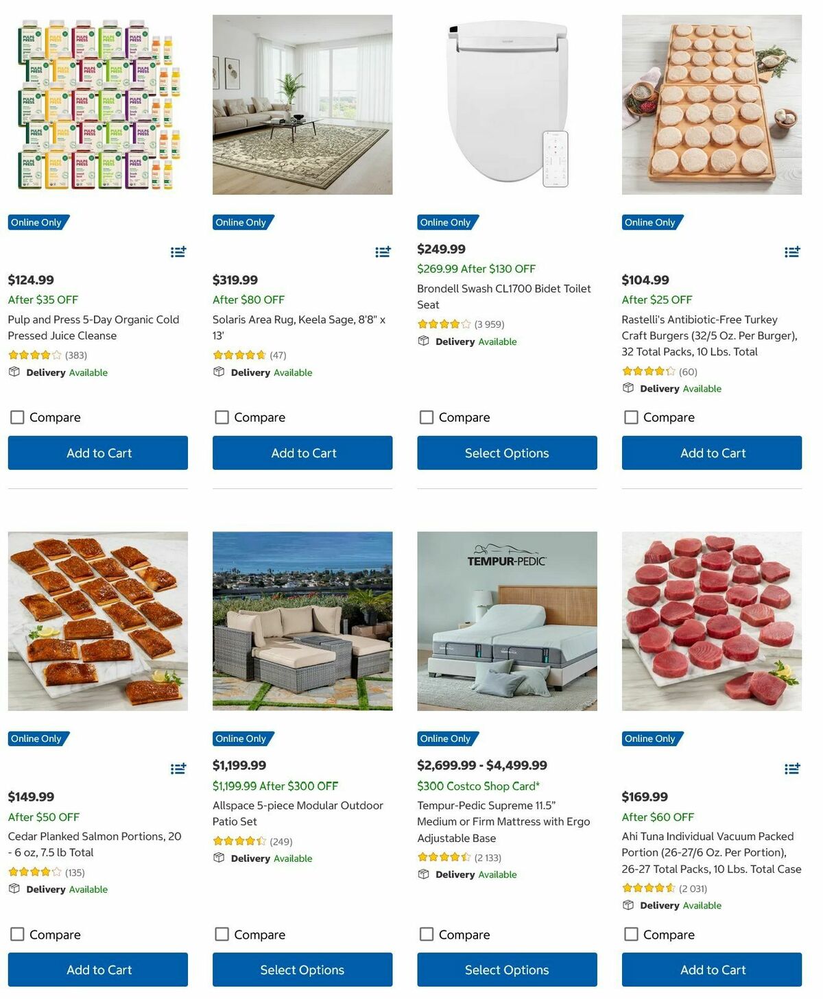 Costco June Online Savings Weekly Ad from June 1